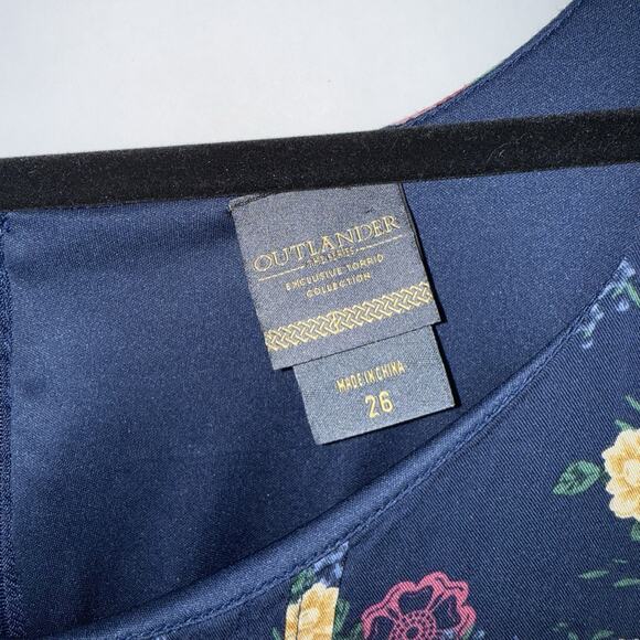 Torrid X Outlander Women’s Floral Botanical Skater Dress Size 26 - Picture 4 of 5